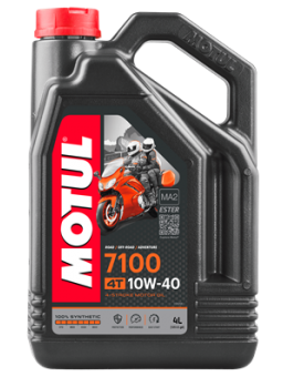 Моторное масло MOTUL 7100 4T SAE 10W40 (4л.)