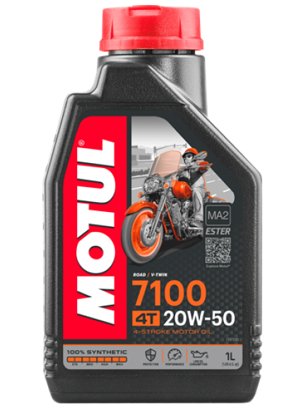 Моторное масло MOTUL 7100 4T SAE 20W50 (1л.) - лучший выбор для вашего двигателя!