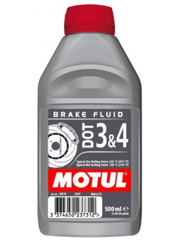 Тормозная жидкость MOTUL DOT 3&4 Brake Fluid (0.5 л.)